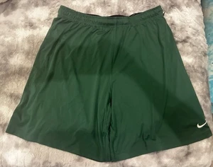 Nike Men's Shorts Team Fly DriFit Training Shorts No Pockets 3XL Green - Picture 1 of 6