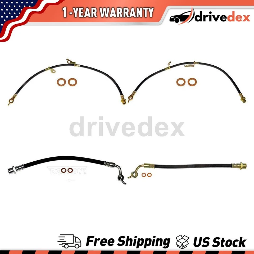 Dorman - Manguera de línea de freno de primera parada para Toyota RAV4 2006 2007 2008 2009 2010 Foto 1 de 4