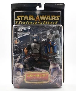 Figura escultura Hasbro Star Wars Unleashed - Jango & Boba Fett - Imagen 1 de 5