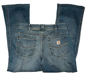 Pantalones de mezclilla para mujer Carhartt talla 4 cortos calce relajado - Imagen 1 de 8