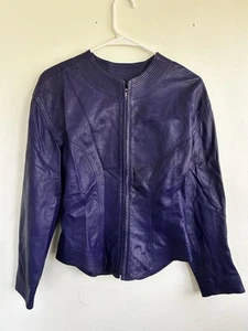 Authentic Vintage Gianni Versace Versus Leather Jacket - Picture 1 of 13