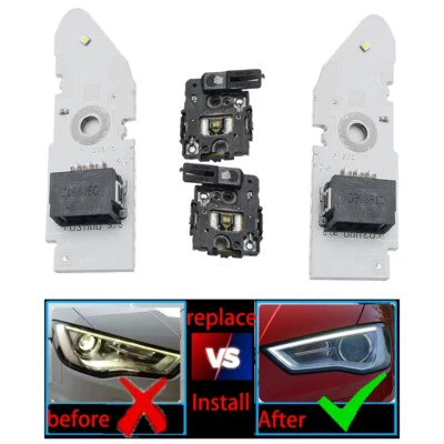 front Headlight Daytime Running Light DRL LED Chip Board for Audi A3 RS3 12-16 Foto 1 de 4
