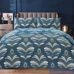 3 Piece Quilted Patchwork Bedspread Throw Single Double King Size Bedding Set - Picture 1 of 97