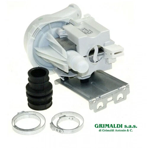 MOTOPOMPA MOTORE LAVASTOVIGLIE IGNIS WHIRLPOOL CORPO POMPA 481010514599
