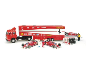 1:43 BRUMM Race Transporter Set GP Monaco 1981 RTS01 - Imagen 1 de 3
