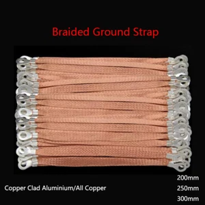 Cable de cable de plomo trenza plana de tierra trenza de aluminio/todo cobre revestido de cobre - Imagen 1 de 8