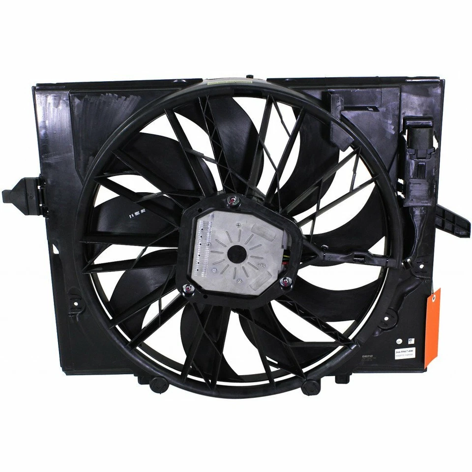 05-07 BMW 525/530 | 04-05 545i | 08 528i Conjunto de ventilador de refrigeración 344-55017-000 DEPO Foto 1 de 4
