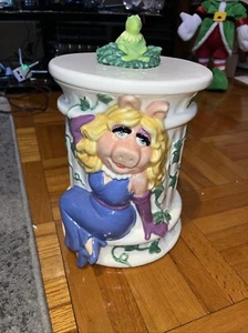 Treasure Craft Henson Muppets Cookie Jar, Miss Piggy - Picture 1 of 11