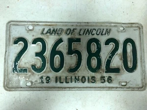 Illinois Nummernschild 2365820 von 1956 - Bild 1 von 1