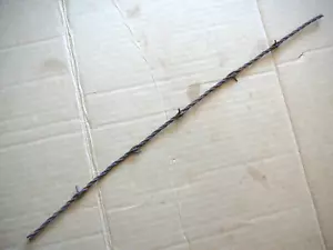 Underwood's Single Tack One Point Barb on Three Lines - ANTIQUE BARBED WIRE - Picture 1 of 6