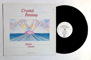 MICHEL GENEST: CRYSTAL FANTASY LP VISIONARY SYNTHESIZER MUSIC - Picture 1 of 2