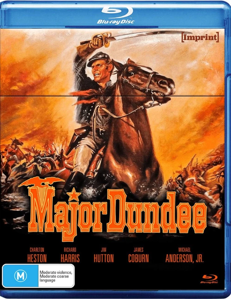 MAJOR DUNDEE Blu-ray 2 DISC IMPRINT LIMITED EDITION Sam Peckinpah NEW UK Rele R2 - Image 1 of 1