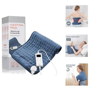 Heating Pad for Back Pain Relief & Cramps, Heating Pads with Auto Shut Off La... - Picture 1 of 8