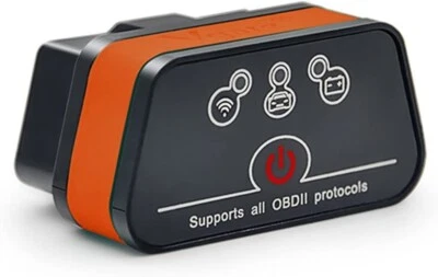 Vgate iCar2 OBD2 Scanner Bluetooth 3.0 - Schwarz/Orange - Bild 1 von 3