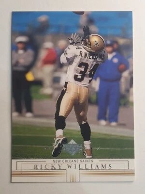 2001 Upper Deck #99 Ricky Williams ~ New Orleans Saints - Image 1 of 2
