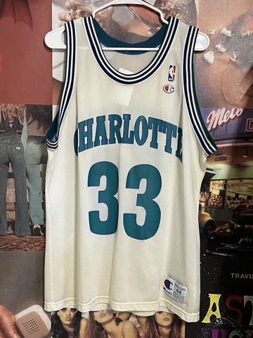 Vintage NBA champion, Charlotte #33 jersey size: XL Alonzo Mourning Hornets 44 Cover