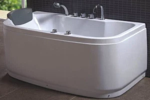 VASCHE VASCA IDROMASSAGGIO DOPPIA BAGNO 150X85 FULL OPT CON DOCCIA + POMPA ITA - Foto 1 di 4