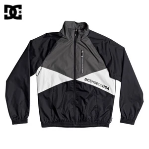 DC Shoes Bykergrove Patineta Cremallera Completa Chaqueta de Pista Negra L NUEVA CON ETIQUETAS Ropa de Calle - Imagen 1 de 6