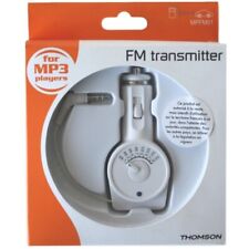 Thomson Transmisor Fm Aux Emisor Vehículo Coche para Móvil MP3 Reproductor Ipod