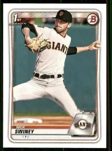 2020 BOWMAN DRAFT 1ST BASE PAPER PROSPECT BD91 NICK SWINEY GIANTS - Foto 1 di 2