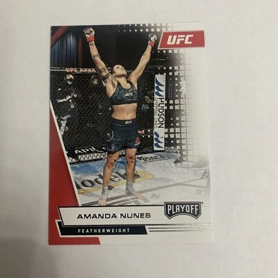 AMANDA NUNES 2021 PANINI CHRONICLES UFC PLAYOFF #64 - Image 1 of 2