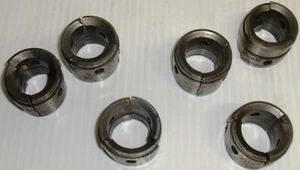 9 Sets  USED CARBIDE faced Machine Shop Collets- Lots of Carbide- - Imagen 1 de 9