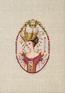 Cross Stitch Chart / Pattern ~ Nora Corbett Zodiac Girls - Cancer #NC331 - Picture 1 of 4