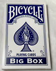 Big Bicycle Cards (Jumbo Bicycle Cards, Blue) - Magic Tricks 7”x 4 1/2”