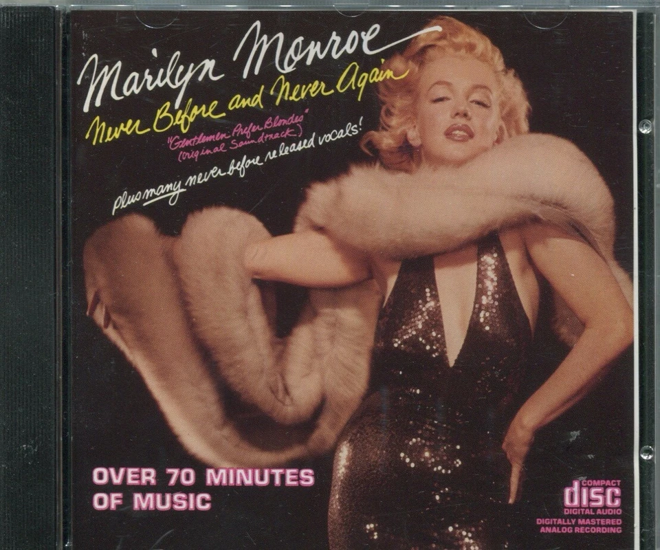 CD Marilyn Monroe: Never Before and Never Again (DRG) 1979 - Bild 1 von 1