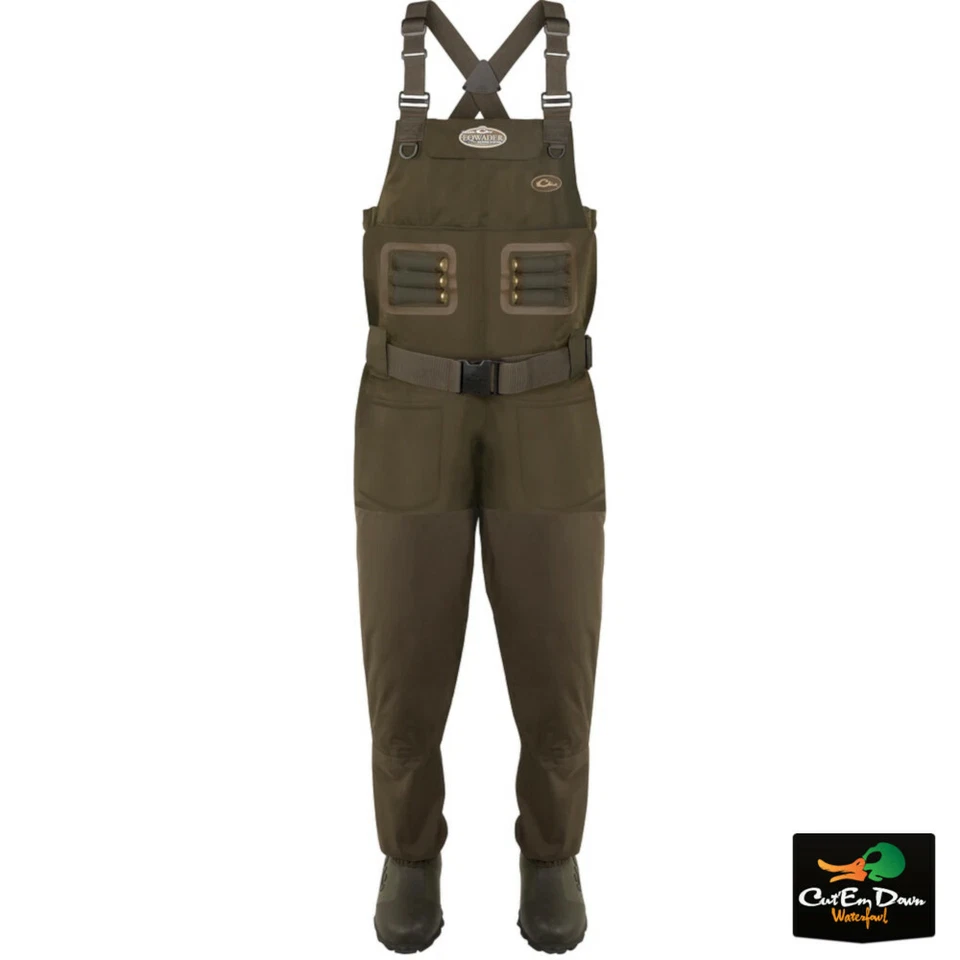 DRAKE WATERFOWL EQWADER 1600 BREATHABLE WADERS WITH TEAR AWAY LINER - Image 1 of 1