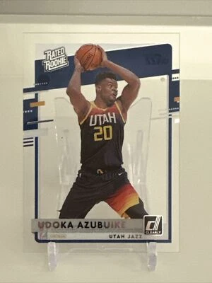 2020-21 Panini Clearly Donruss Rated Rookie Udoka Azubuike #69 Rookie RC - Image 1 of 3