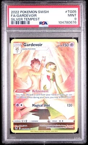 2022 Pokemon Schwert & Schild Silver Tempest #TG05 FULL ART/Gardevoir PSA 9 - Bild 1 von 2