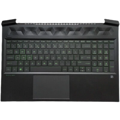 FOR HP Pavilion Gaming 16-A 16T-A TPN-Q241 US Keyboard Palmrest Cover M02039-001 - Image 1 of 4