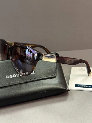 New DSQUARED2 DQ0147 71F BROWN TORTOISE  MEN'S LADIES OVERSIZED SUNGLASSES  57mm - Image 1 of 4
