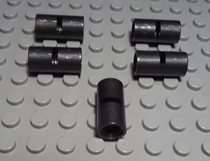 Lego Technic Conector Doble Oscuro Metálico 5 Piezas - Bild 1 von 1