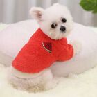 Pet Clothes Dog Warm Coat Puppy Outfit Hoodie Red Green Fashion Winter Printed