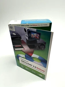 Honestech VHS to DVD 5.0 Deluxe Powerful & Effortless Video Conversion Solution - Picture 1 of 6