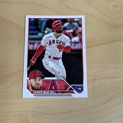 2023 Topps Series 2 Baseball Card #439 Jared Walsh - Los Angeles Angels - Image 1 of 2