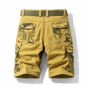 Men Jogger Military Cargo Shorts Tactical Men Casual Loose Shorts 4 Color Summer - Picture 1 of 24