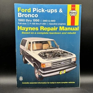 Haynes Ford Pick-Ups and Bronco Repair Service Manual Guide 1980 - 1996 - Picture 1 of 2