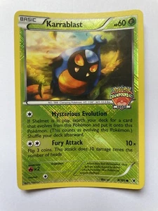 Karrablast 8/101 NM Kreuzluke Holo gestempelt edle Siege 2011 Pokemon TCG - Bild 1 von 7