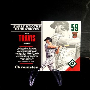 2017 Panini Chronicles Green #104 Sam Travis /199