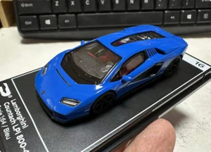 Postercars 1:64 Lamborghini Countach LPI 800 Diecast Model Car Rubber Tires New - Picture 1 of 11