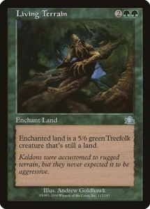 MTG Prophecy --- LIVING TERRAIN --- Uncommon! NM! Magic the Gathering! - Picture 1 of 3