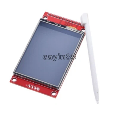 NEU 3,3V 2,4" 240x320 SPI TFT LCD Touch Panel Serielle Schnittstelle Modul ILI9341 - Bild 1 von 4