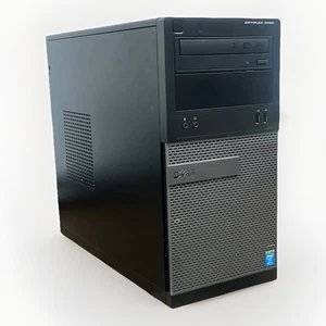 Dell Desktop Computer Tower Intel Core i5 8GB RAM 500GB HD Windows 10 Pro - Picture 1 of 3