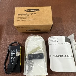 BANNER D12SP6FPQ D12, PLASTIC FIBER OPTIC SENSOR , 33713 #333863 - Picture 1 of 8