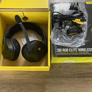 Corsair Void RGB Elite Wireless Premium Gaming Headset - Carbon/ay - Bild 1 von 8