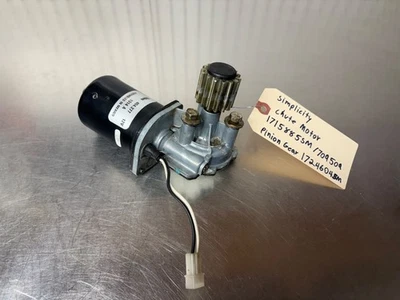 OEM Simplicity / Snapper 1715885SM Electric Motor Deck & Chute709509 Tested! - Image 1 of 4