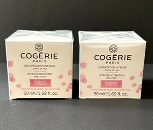 2 COGERIE Intense Hydration Daily Day Cream All Skin Types (1.69oz/50ml EA) NEW - Picture 1 of 8
